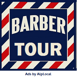 AlpLocal Barber Shop Tour Mobile Ads