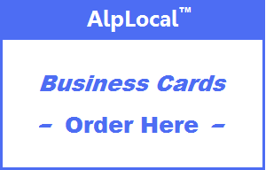 AlpLocal Business Cards Mobile Ads