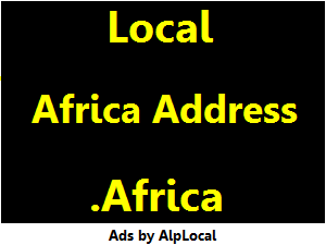 AlpLocal Africa Address Mobile Ads