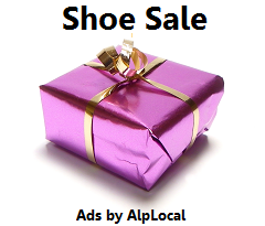 AlpLocal Designer Shoes Mobile Ads